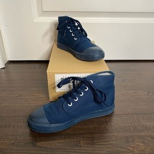 Blue high tops